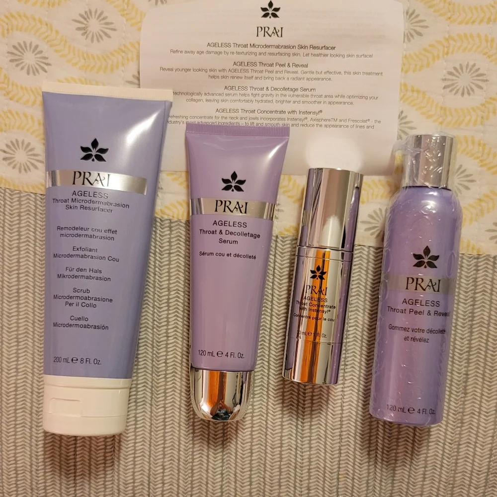🆕️ Prai Ageless Throat Kit (4 pieces)